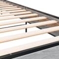 Miniatyrbillede 6 af 9: vidaXL sengeramme 90x200 cm konstrueret træ og metal grå sonoma-eg