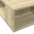 Miniatyrbilde 6 av 10: vidaXL Sengeramme sonoma eik 200x200 cm konstruert tre