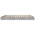 Miniatyrbilde 4 av 10: vidaXL Sengeramme betonggrå 180x200 cm konstruert tre