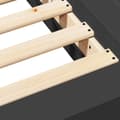 Miniatyrbilde 7 av 10: vidaXL Sengeramme svart 90x200 cm konstruert tre