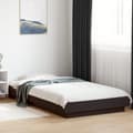 Miniatyrbilde 2 av 10: vidaXL Sengeramme svart 90x200 cm konstruert tre