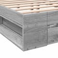 Pikkukuva 7 / 10: vidaXL Sängynrunko laatikoilla harmaa Sonoma 180x200 cm tekninen puu