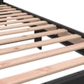 Miniatyrbillede 6 af 9: vidaXL sengeramme 90x200 cm konstrueret træ og metal sort