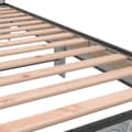 Miniatyrbillede 6 af 9: vidaXL sengeramme 90x200 cm konstrueret træ og metal grå sonoma-eg