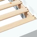 Miniatyrbilde 7 av 10: vidaXL Sengeramme hvit 160x200 cm konstruert tre