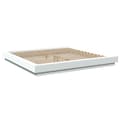 Miniatyrbilde 1 av 10: vidaXL Sengeramme hvit 180x200 cm konstruert tre