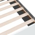 Miniatyrbilde 7 av 10: vidaXL Sengeramme hvit 200x200 cm konstruert tre