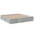 Miniatyrbilde 5 av 10: vidaXL Sengeramme betonggrå 180x200 cm konstruert tre