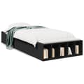 Miniatyrbilde 10 av 10: vidaXL Sengeramme svart 90x200 cm konstruert tre