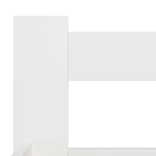 vidaXL sengestel 160x200 cm massivt fyrretræ hvid - Senge & sengeramme