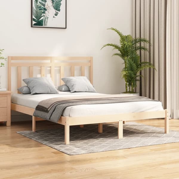 vidaXL sengeramme 120x190 cm massivt træ - Senge & sengeramme