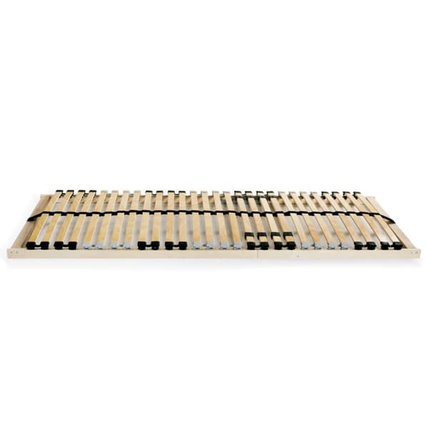 vidaXL Sängyn sälepohjat 2 kpl 28 säleellä 7 vyöhykettä 90x200 cm - Sängyt & sängynrungot