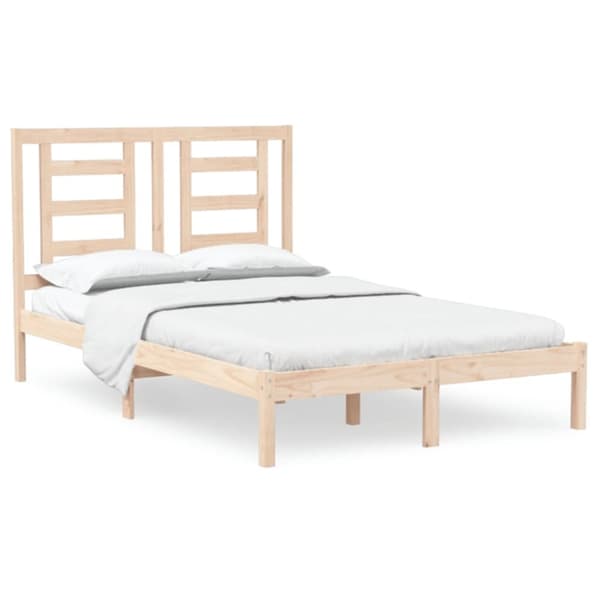 vidaXL sengeramme 120x190 cm massivt træ -  Senge & sengeramme