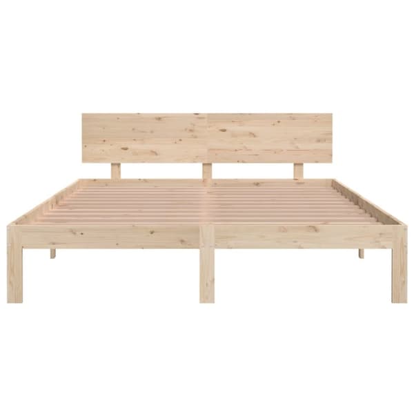 vidaXL sengeramme 150x200 cm massivt træ - Senge & sengeramme
