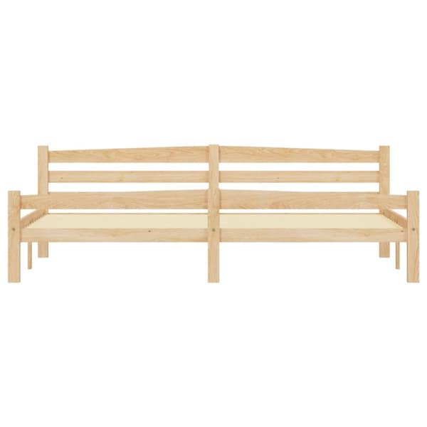 vidaXL Sängynrunko täysi mänty 200x200 cm -  Sängyt & sängynrungot