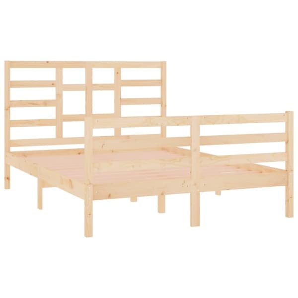 vidaXL sengeramme 120x190 cm massivt træ - Senge & sengeramme