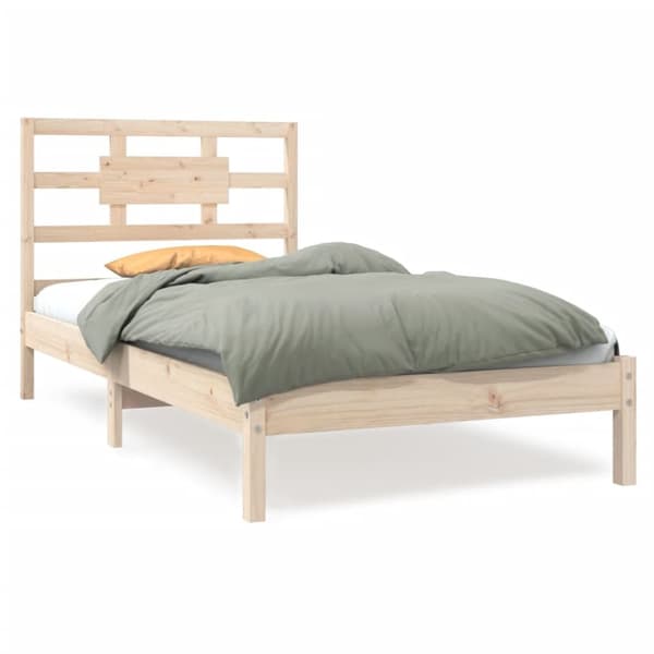 vidaXL sengeramme 90x200 cm massivt træ - Senge & sengeramme