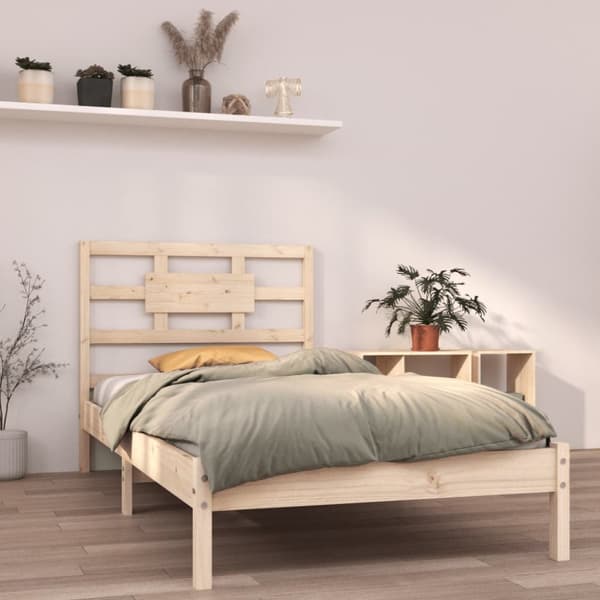 vidaXL sengeramme 90x200 cm massivt træ - Senge & sengeramme