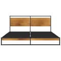 Miniatyrbillede 4 af 6: vidaXL sengestel 140x200 cm metal -  Senge & sengeramme