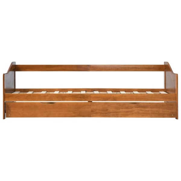 vidaXL Bäddsoffa ram furu honungsbrun 90x200 cm -  Sängar & sängramar