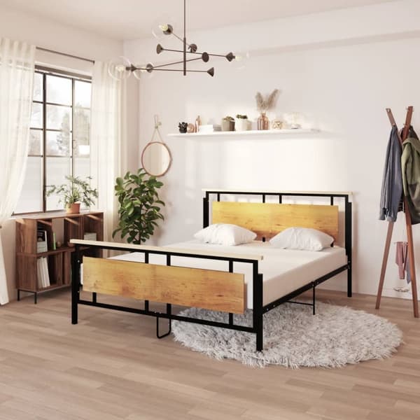 vidaXL sengestel 160x200 cm metal -  Senge & sengeramme