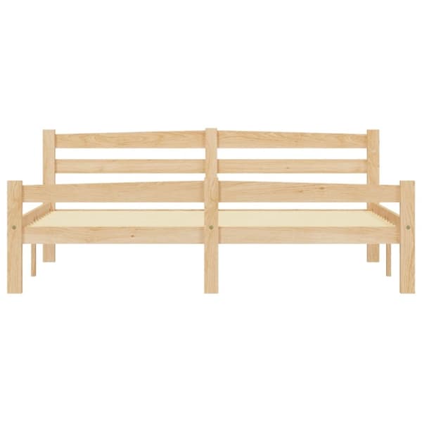 vidaXL sengestel 160x200 cm massivt fyrretræ - Senge & sengeramme