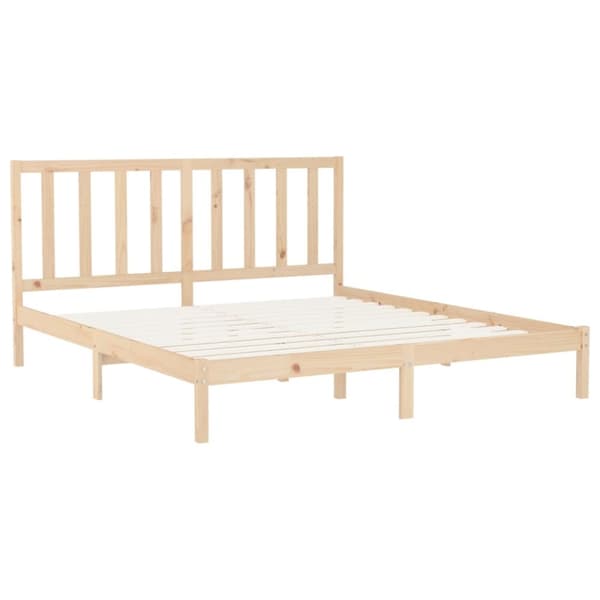 vidaXL sengeramme 200x200 cm massivt træ - Senge & sengeramme