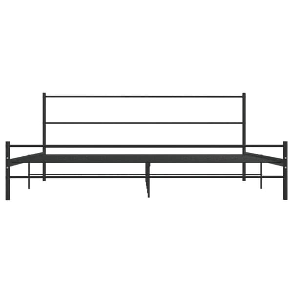 vidaXL sengestel 180 x 200 cm metal sort - Senge & sengeramme