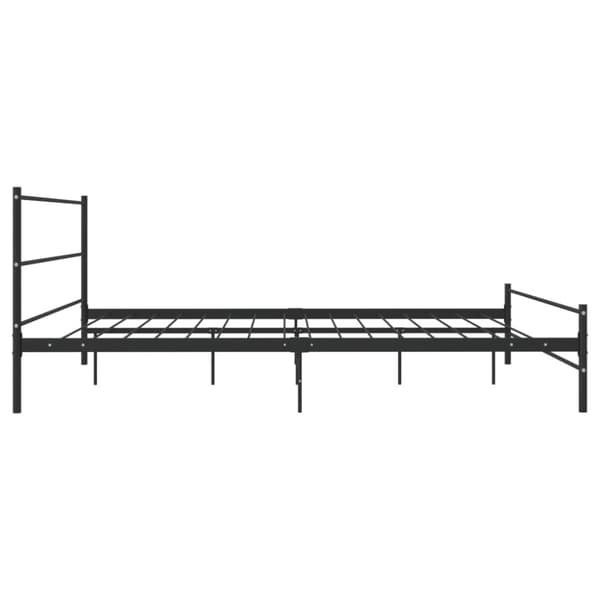 vidaXL sengestel 180 x 200 cm metal sort - Senge & sengeramme