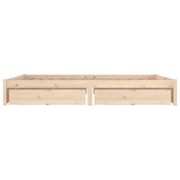 vidaXL sengeramme med skuffer 140x200 cm - Senge & sengeramme