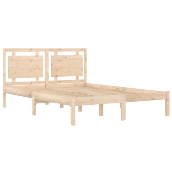 vidaXL sengeramme 160x200 cm massivt træ - Senge & sengeramme