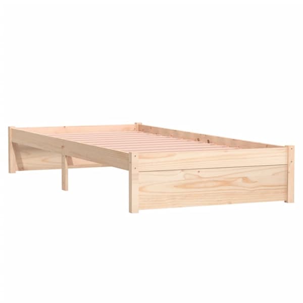 vidaXL sengeramme 90x190 cm massivt træ - Senge & sengeramme