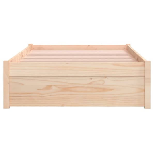 vidaXL sengeramme 90x190 cm massivt træ - Senge & sengeramme