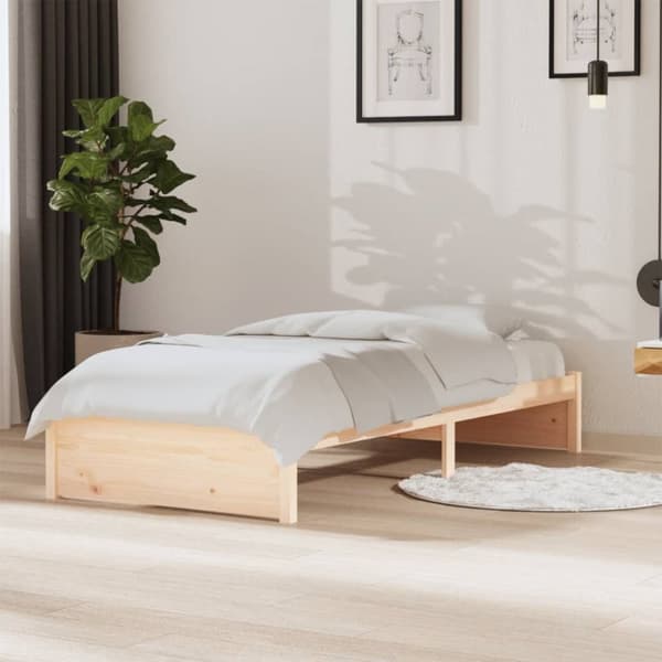 vidaXL sengeramme 90x190 cm massivt træ - Senge & sengeramme