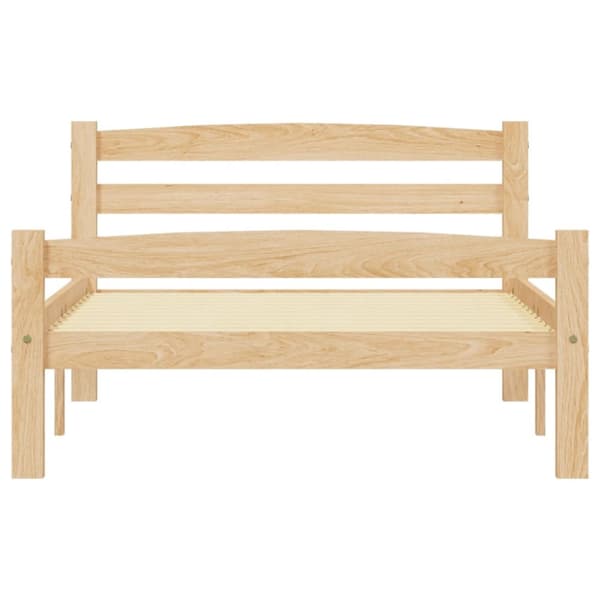 vidaXL sengestel 90x200 cm massivt fyrretræ -  Senge & sengeramme