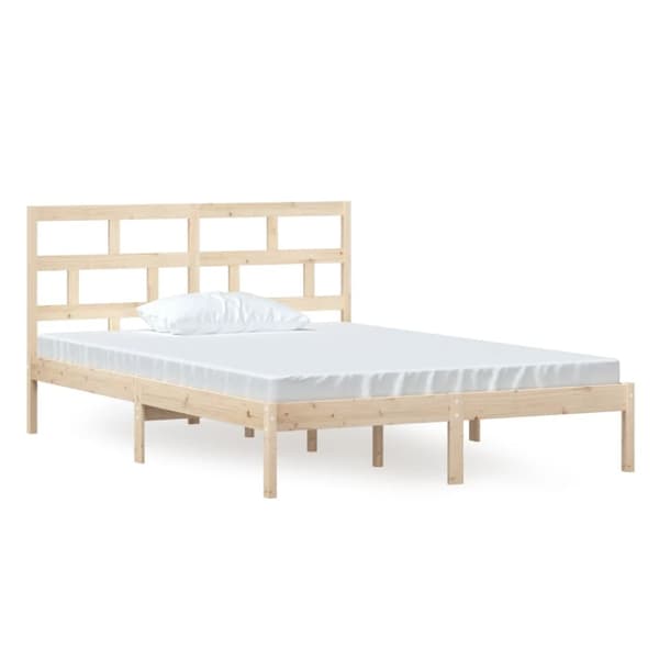 vidaXL sengeramme 140x200 cm massivt træ - Senge & sengeramme