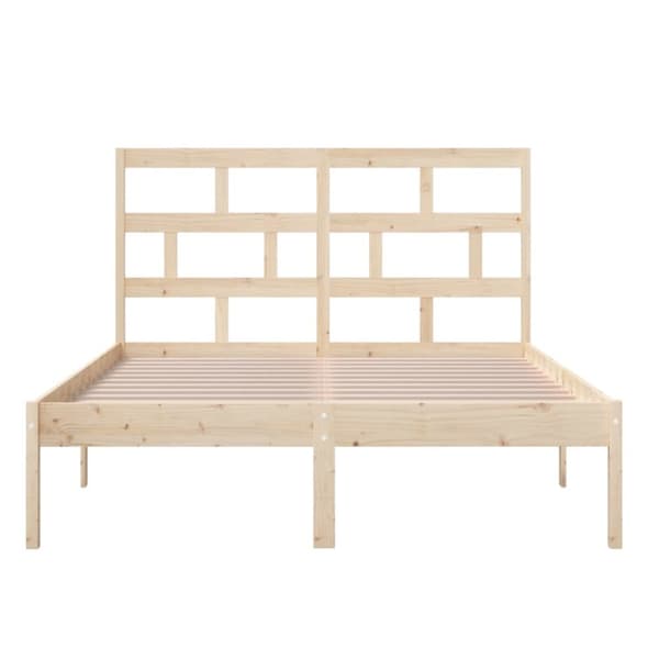 vidaXL sengeramme 140x200 cm massivt træ - Senge & sengeramme
