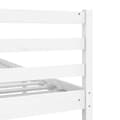 Miniatyrbillede 8 af 10: vidaXL sengeramme 160x200 cm King Size massivt træ hvid -  Senge & sengeramme