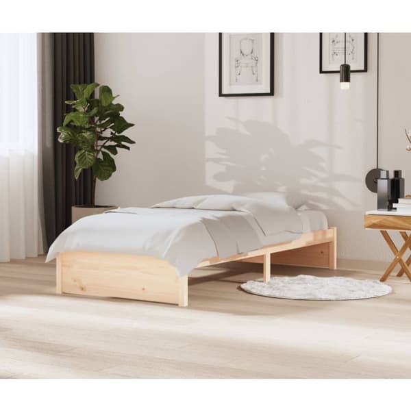 vidaXL sengeramme 90x200 cm massivt træ - Senge & sengeramme