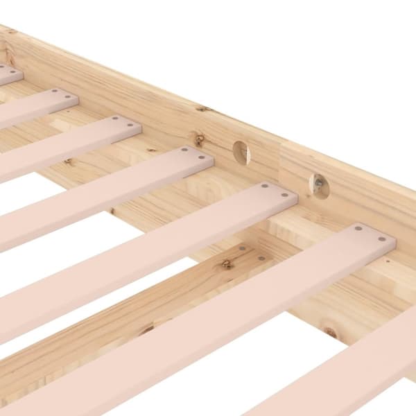 vidaXL sengeramme 75x190 cm massivt træ - Senge & sengeramme