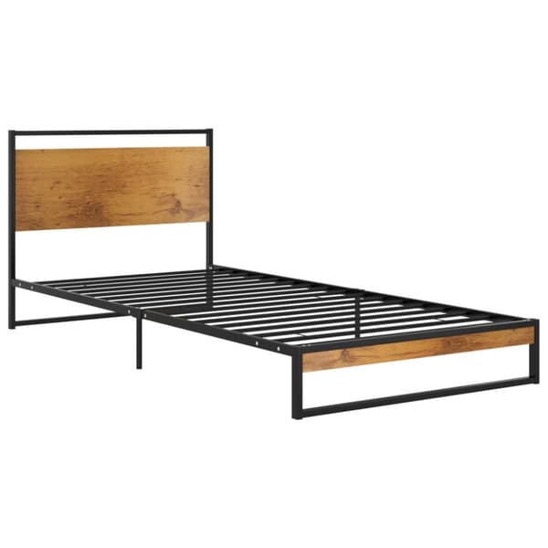 vidaXL Sängynrunko metalli 90x200 cm - Sängyt & sängynrungot