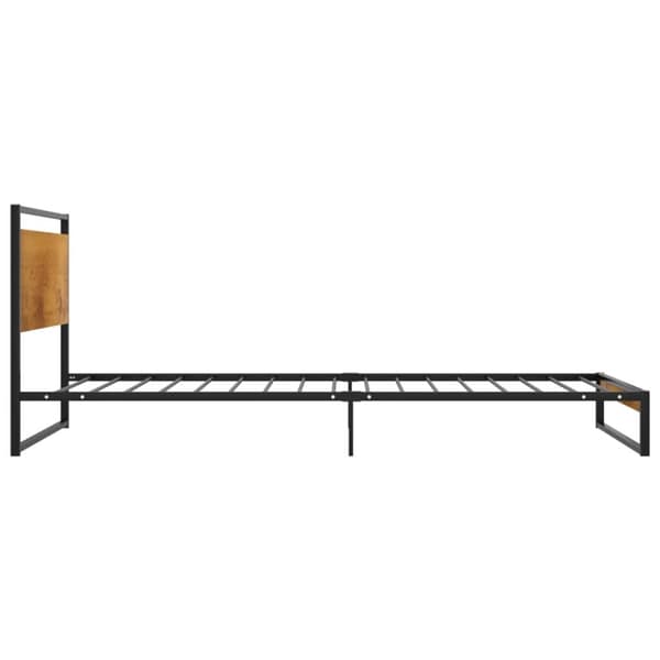 vidaXL Sängynrunko metalli 90x200 cm - Sängyt & sängynrungot