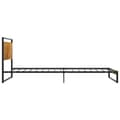 Pikkukuva 5 / 7: vidaXL Sängynrunko metalli 90x200 cm -  Sängyt & sängynrungot