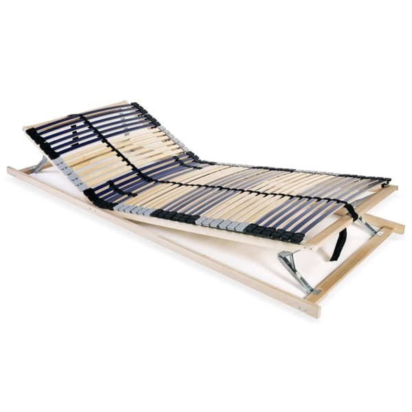 vidaXL lamelbund til seng med 42 lameller 7 zoner 90 x 200 cm - Senge & sengeramme