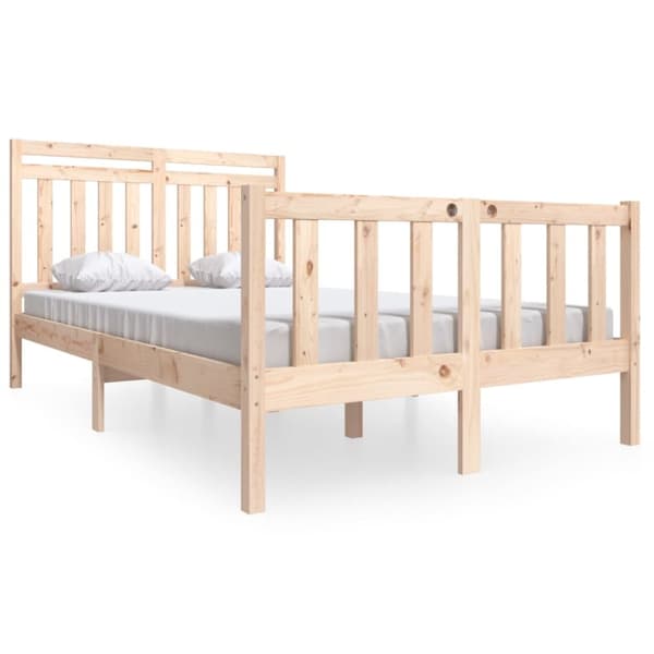 vidaXL sengeramme 140x200 cm massivt træ - Senge & sengeramme