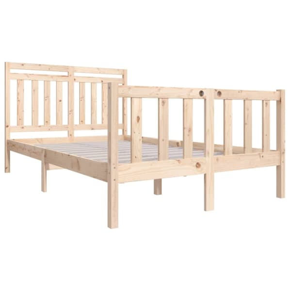 vidaXL sengeramme 140x200 cm massivt træ - Senge & sengeramme