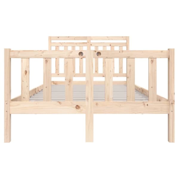 vidaXL sengeramme 140x200 cm massivt træ - Senge & sengeramme