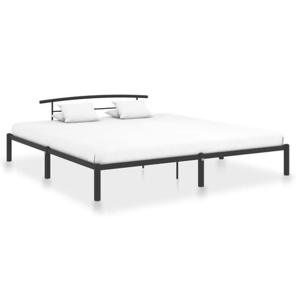 vidaXL sengestel 180x200 cm metal sort - Senge & sengeramme