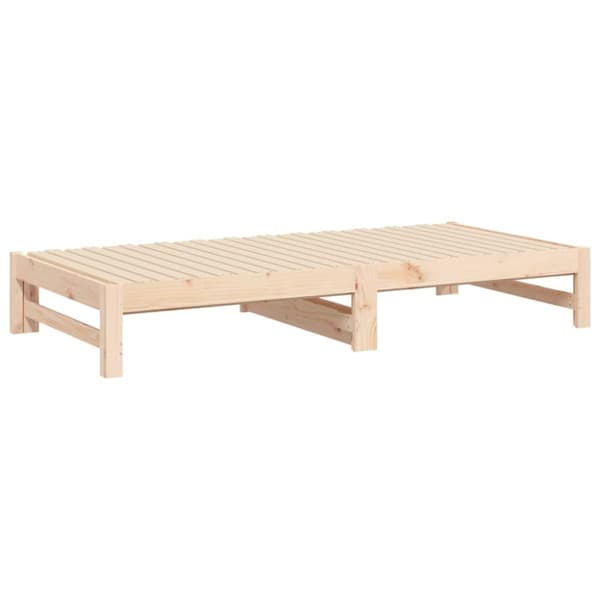 vidaXL Sohvasänky ulosvedettävä 2x (90x190) cm täysi mänty - Sängyt & sängynrungot