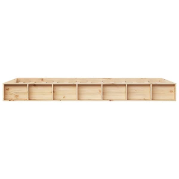 vidaXL sengeramme 75x190 cm Small Single massivt træ -  Senge & sengeramme